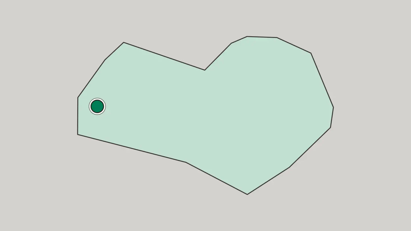Map of Erdenet in Mongolia