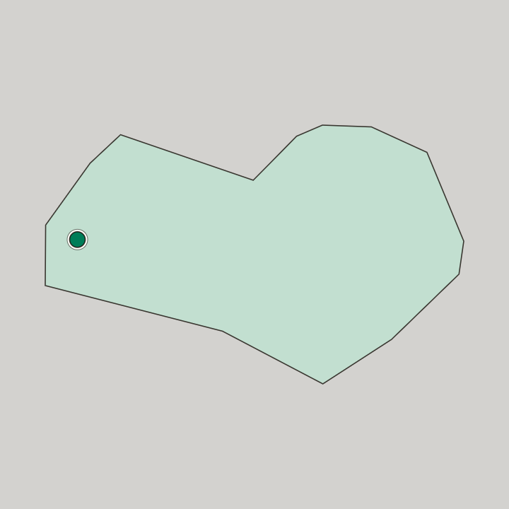 Map showing Erdenet — In Orhon Aymag