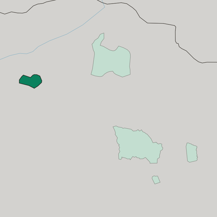 Map showing Orhon Aymag — In Mongolia