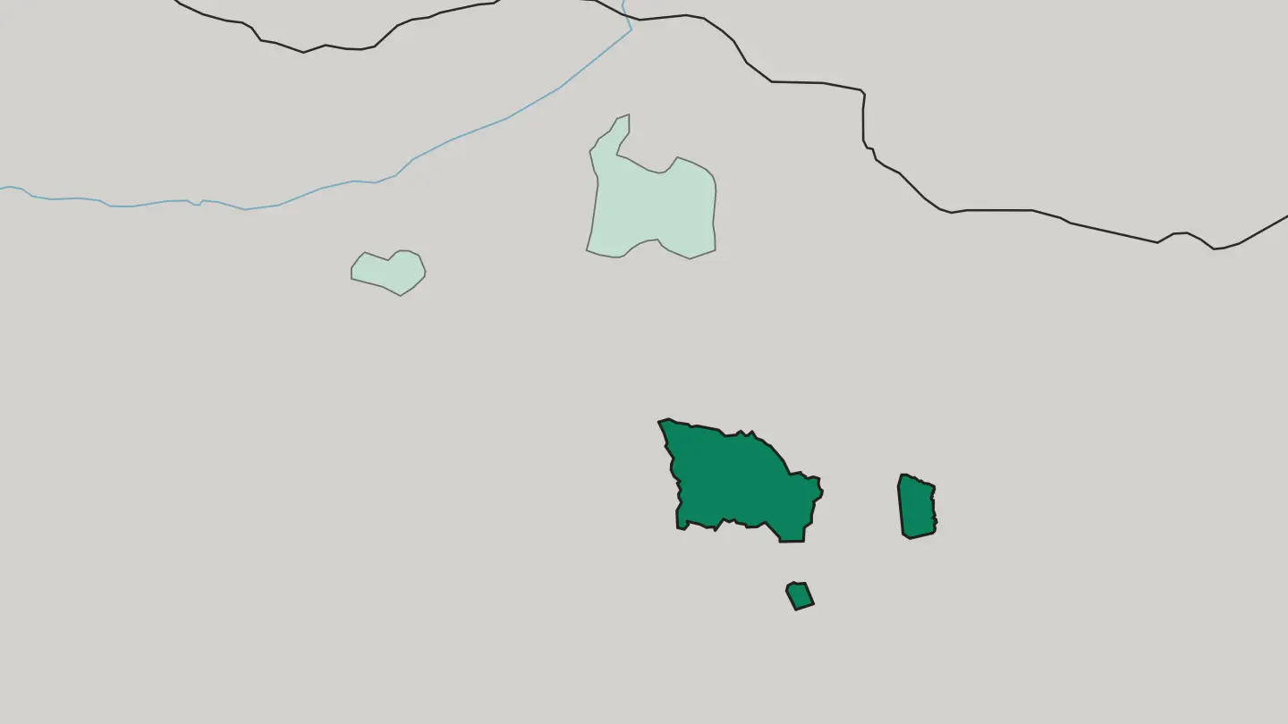 Map of Ulaanbaatar Hot in Mongolia