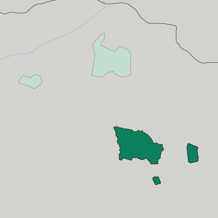 Map showing Ulaanbaatar Hot — In Mongolia