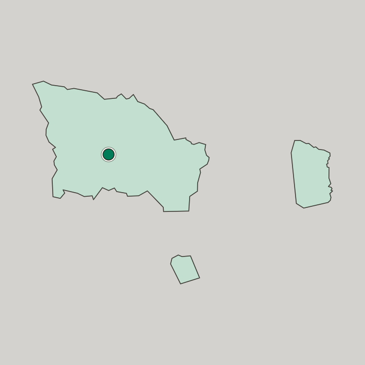 Map showing Ulan Bator — In Ulaanbaatar Hot