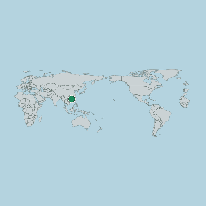 Map showing Macau — Worldwide