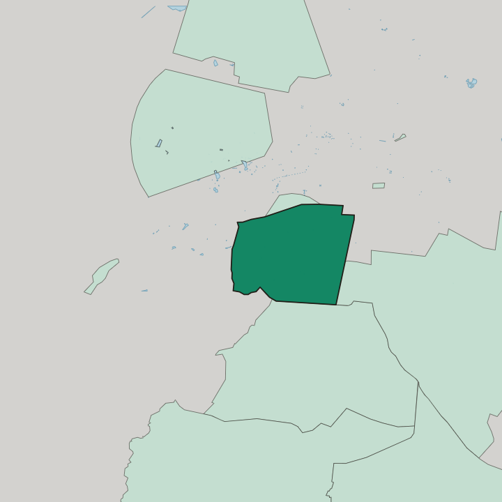 Map showing Benito Juárez — In Mexico City