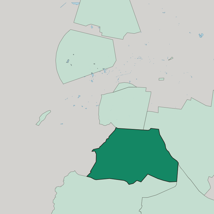 Map showing Coyoacán — In Mexico City