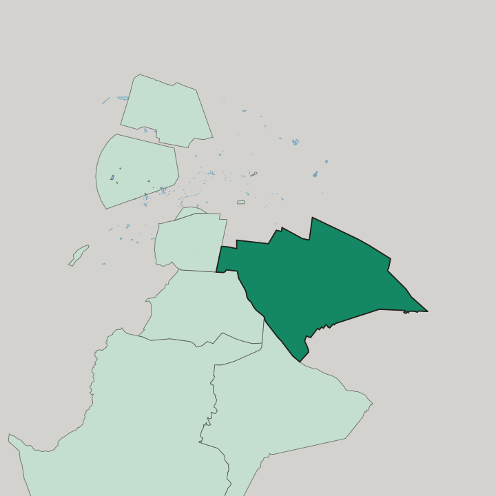 Map showing Iztapalapa — In Mexico City