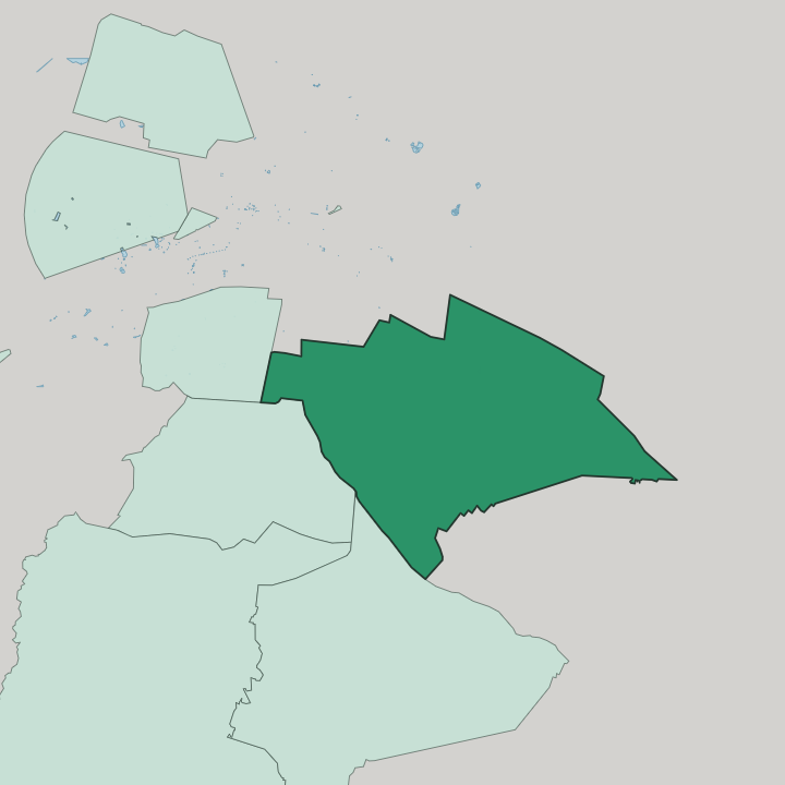 Map showing Iztapalapa — In Mexico City