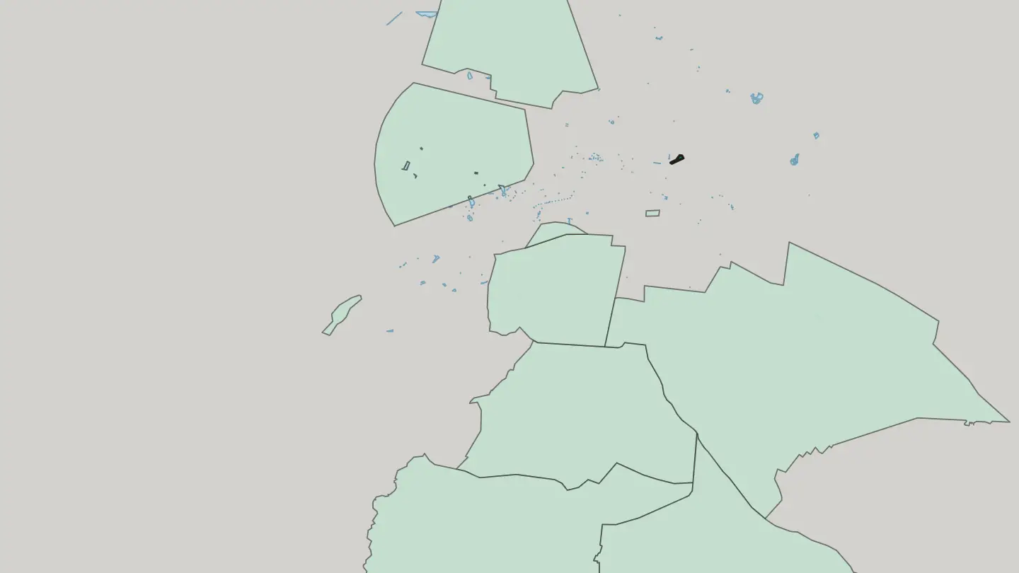 Map of Miguel Hidalgo in Mexico City