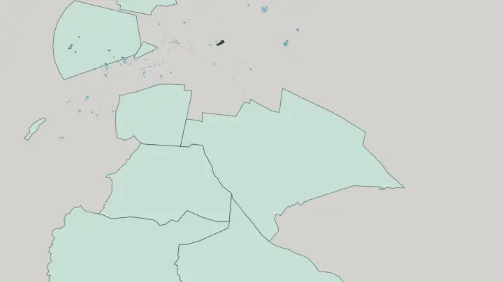 Map of Miguel Hidalgo in Mexico City