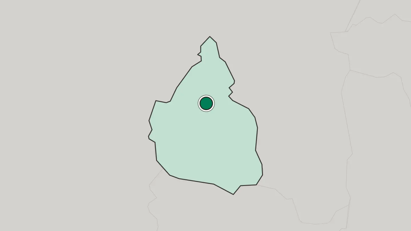 Map of Mexico City in Mexico