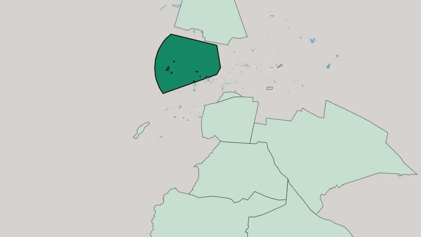 Map of Polanco in Mexico City