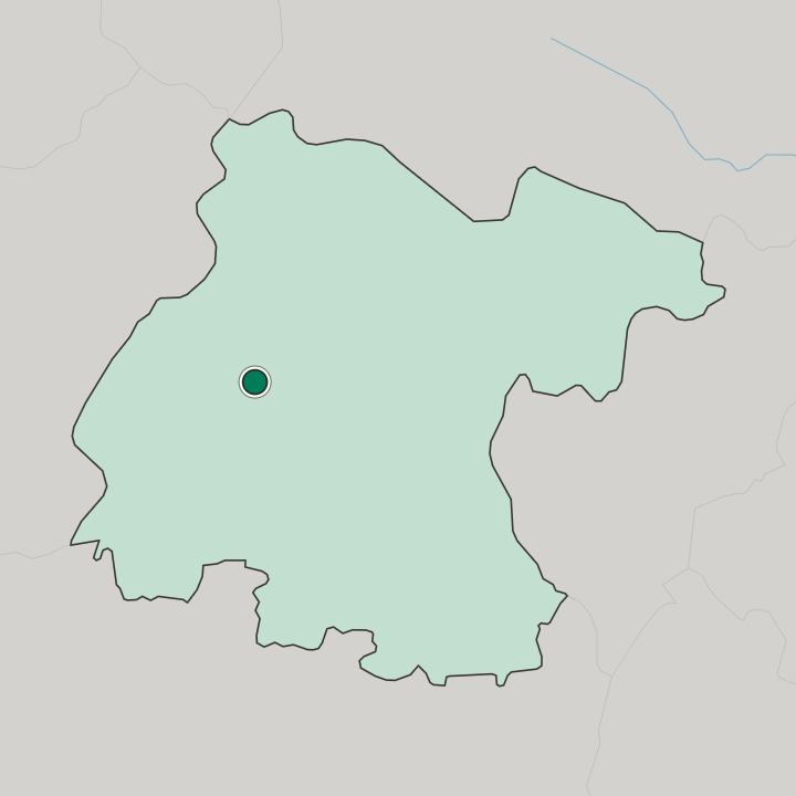 Map showing Silao de la Victoria — In Estado de Guanajuato