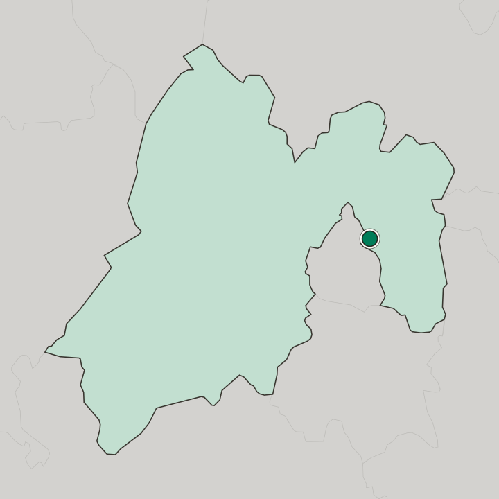 Map showing Ciudad Nezahualcoyotl — In Estado de México