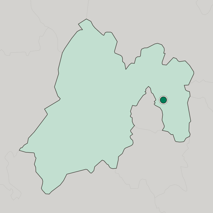 Map showing Santa María Chimalhuacán — In Estado de México