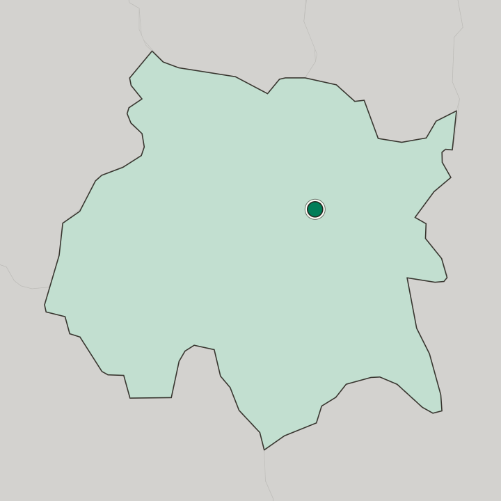 Map showing Cuautla — In Estado de Morelos