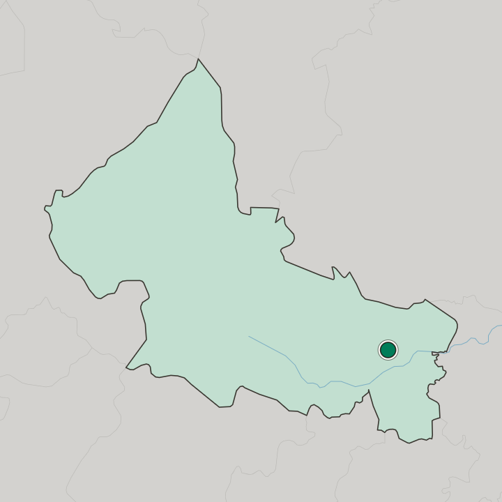 Map showing Ciudad Valles — In Estado de San Luis Potosí