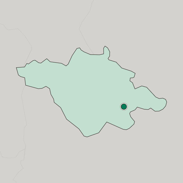 Map showing Huamantla — In Estado de Tlaxcala
