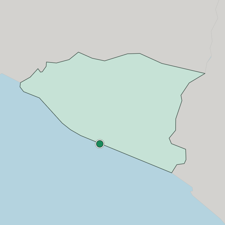 Map showing Malacca — In Melaka