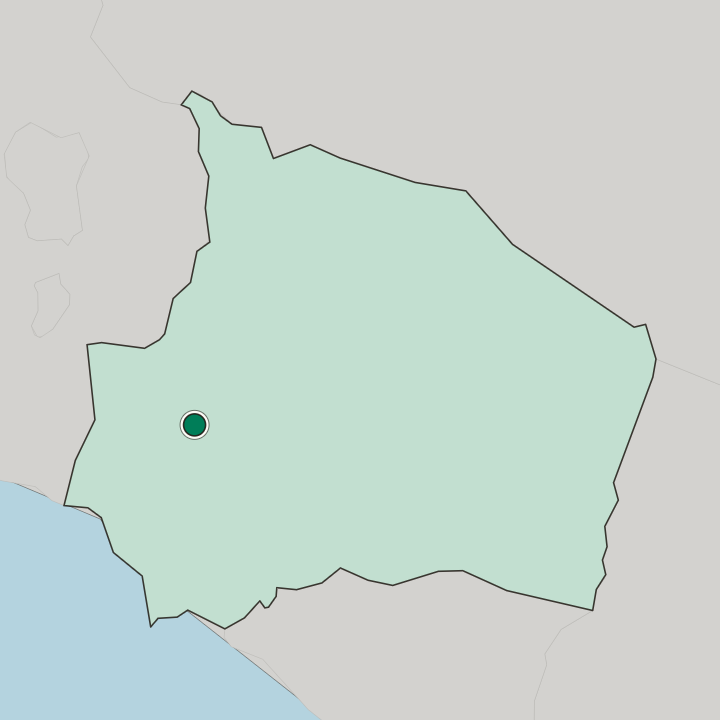 Map showing Seremban — In Negeri Sembilan