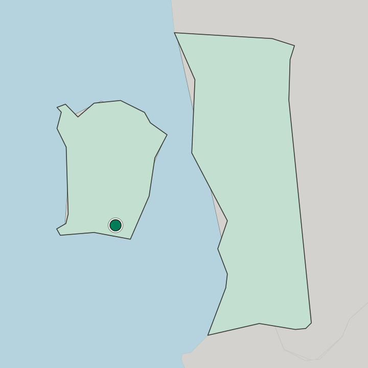 Map showing Bayan Lepas — In Pulau Pinang