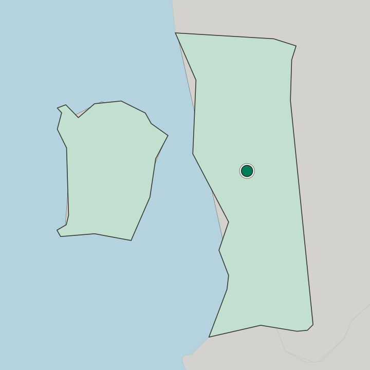 Map showing Bukit Mertajam — In Pulau Pinang