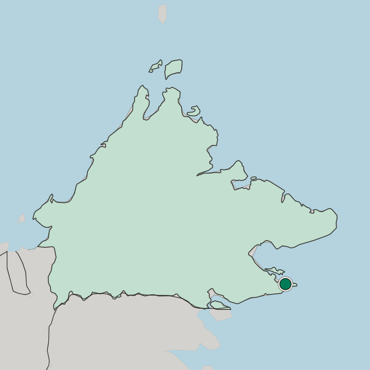 Map showing Semporna — In Sabah