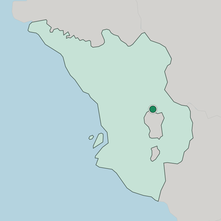 Map showing Batu Caves — In Selangor