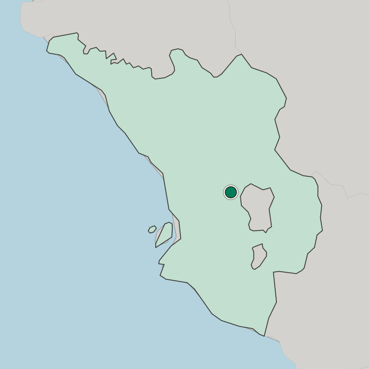 Map showing Kota Damansara — In Selangor