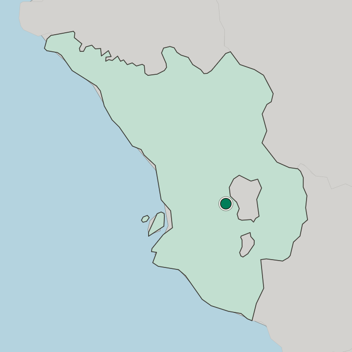 Map showing Petaling Jaya — In Selangor