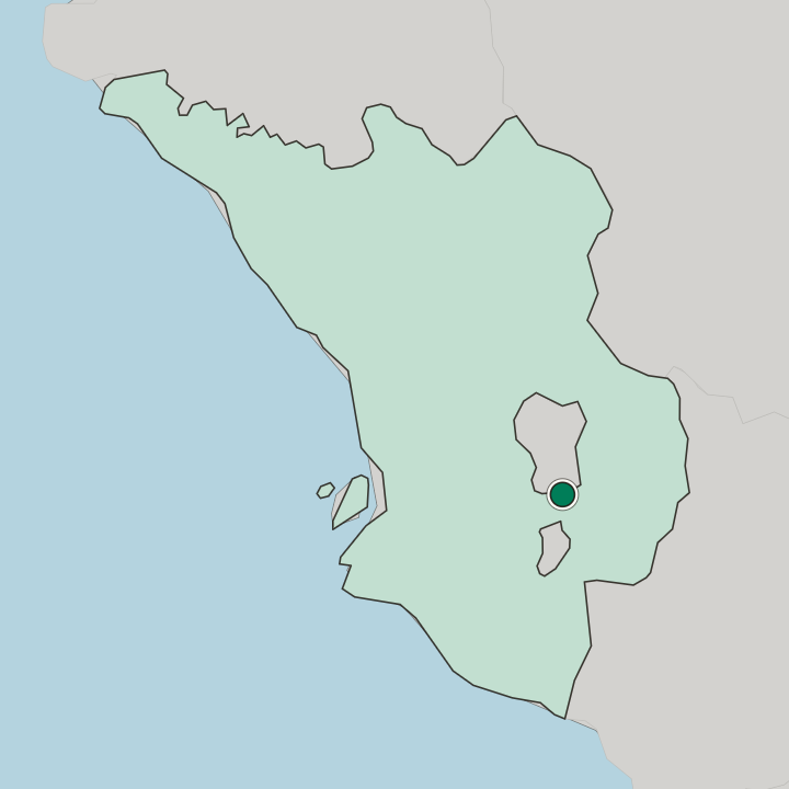 Map showing Seri Kembangan — In Selangor