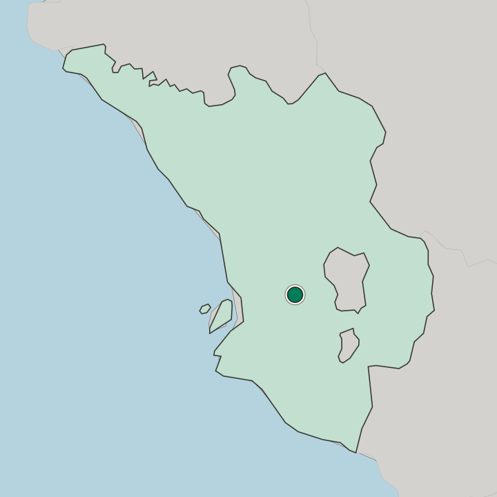Map showing Shah Alam — In Selangor