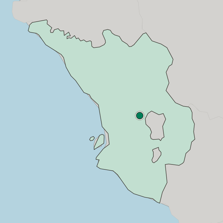 Map showing Sungai Buloh — In Selangor