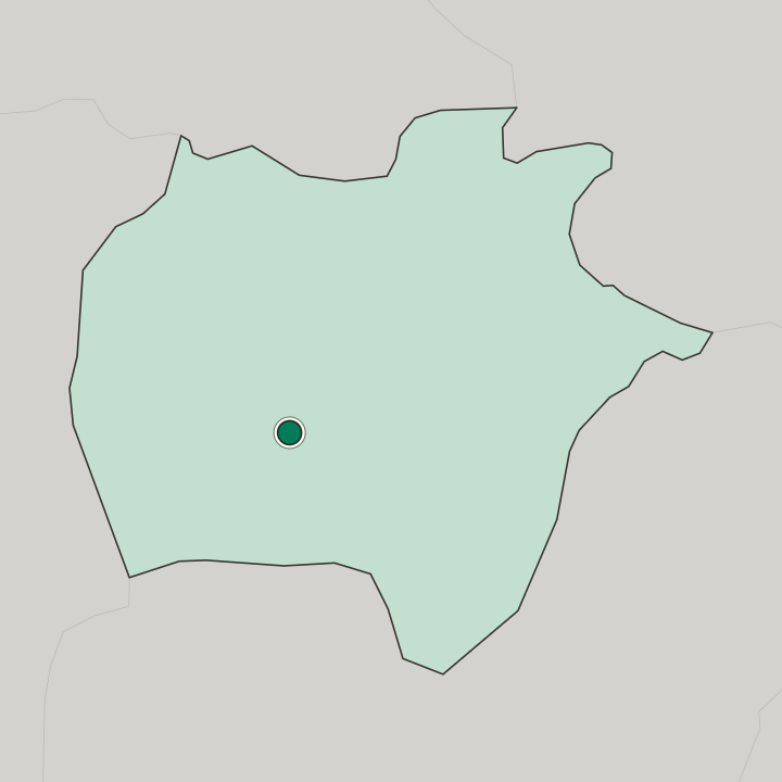 Map showing Ado-Ekiti — In Ekiti State