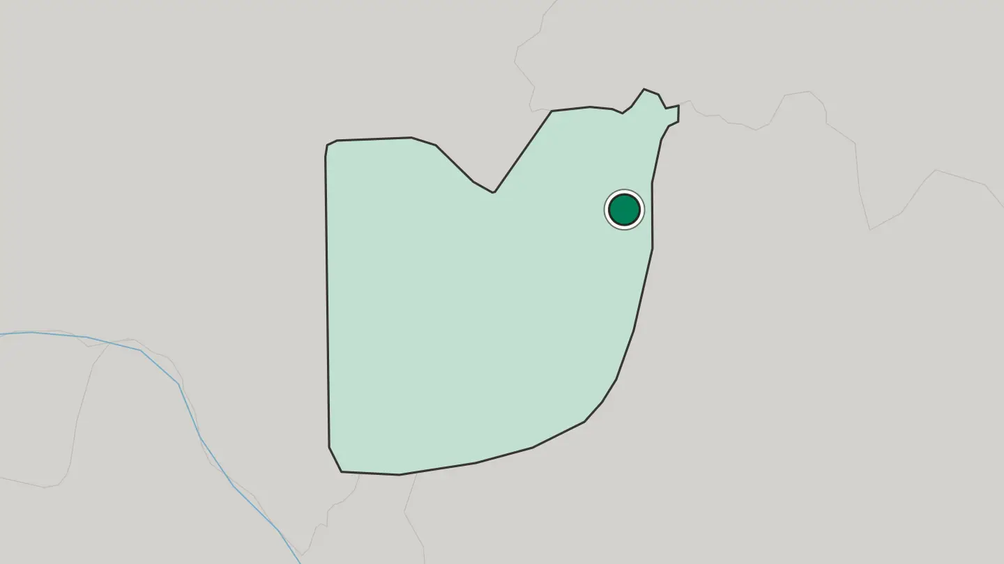 Map of Abuja in Nigeria