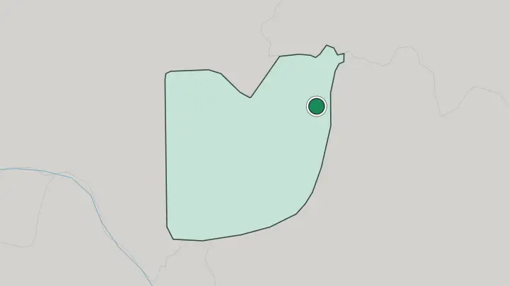 Map of Abuja in Nigeria