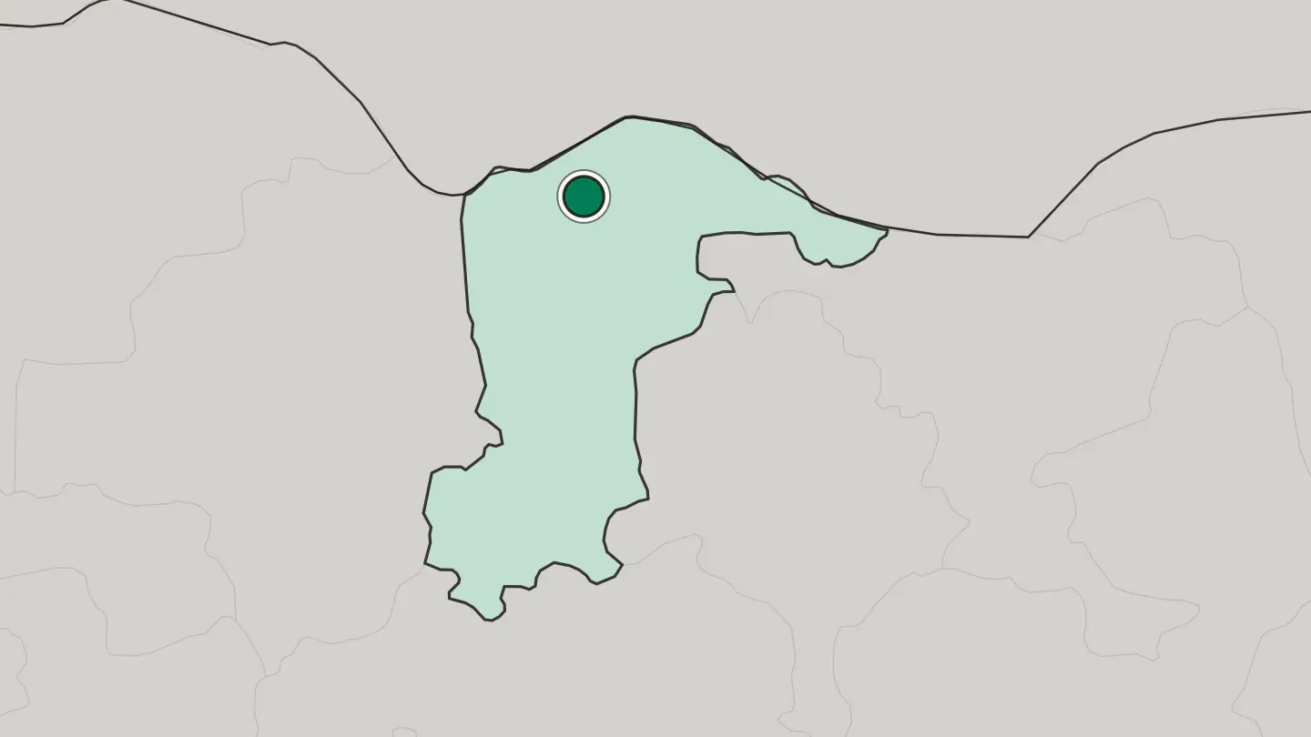 Map of Katsina in Nigeria