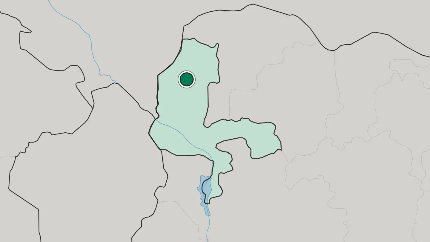 Map of Birnin Kebbi in Nigeria
