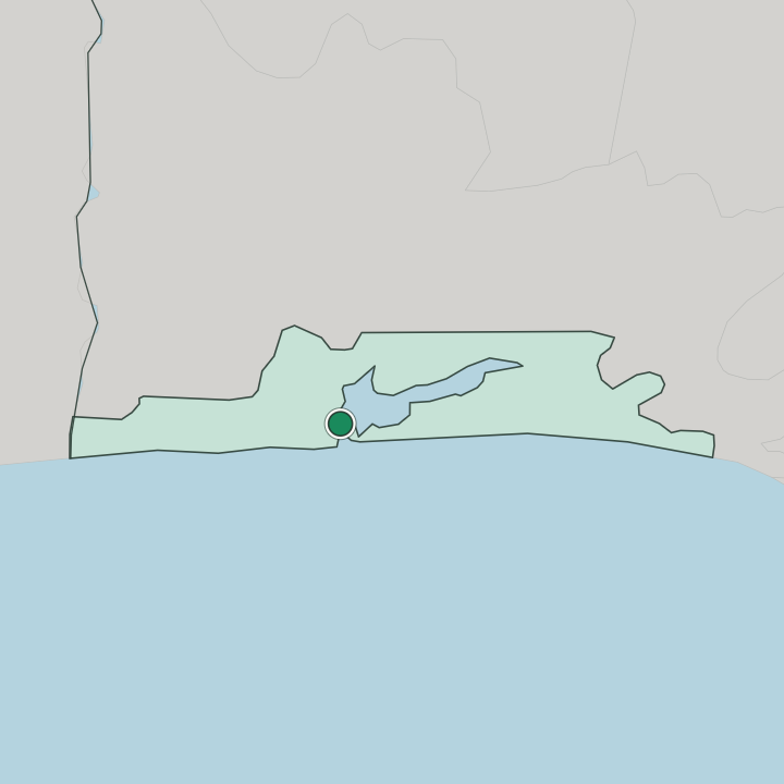 Map showing Lagos — In Lagos State