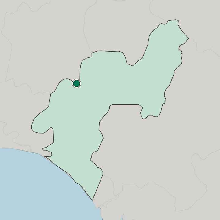 Map showing Ondo — In Ondo State