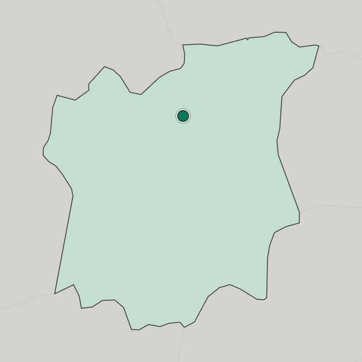 Map showing Osogbo — In Osun State