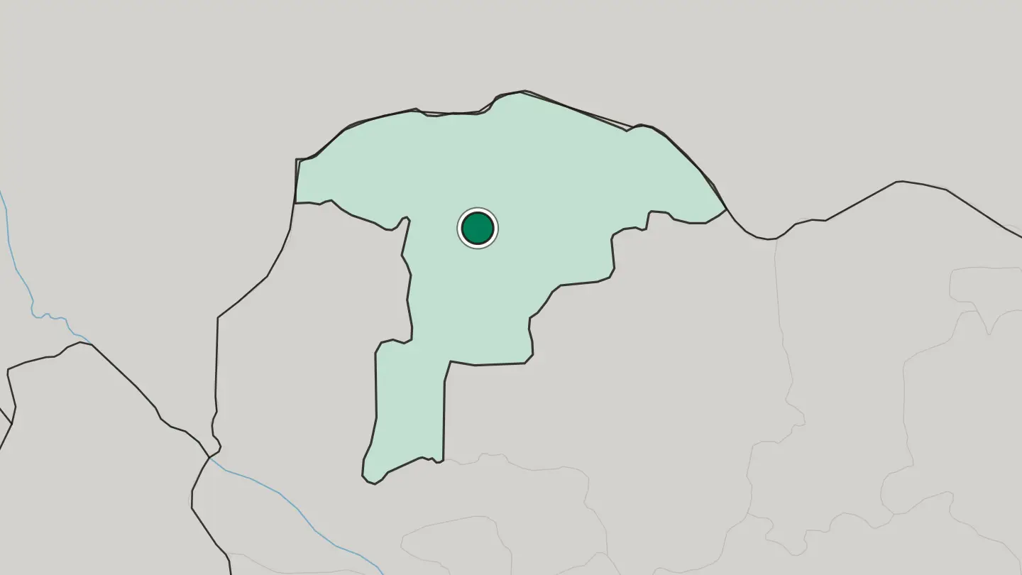 Map of Sokoto in Nigeria