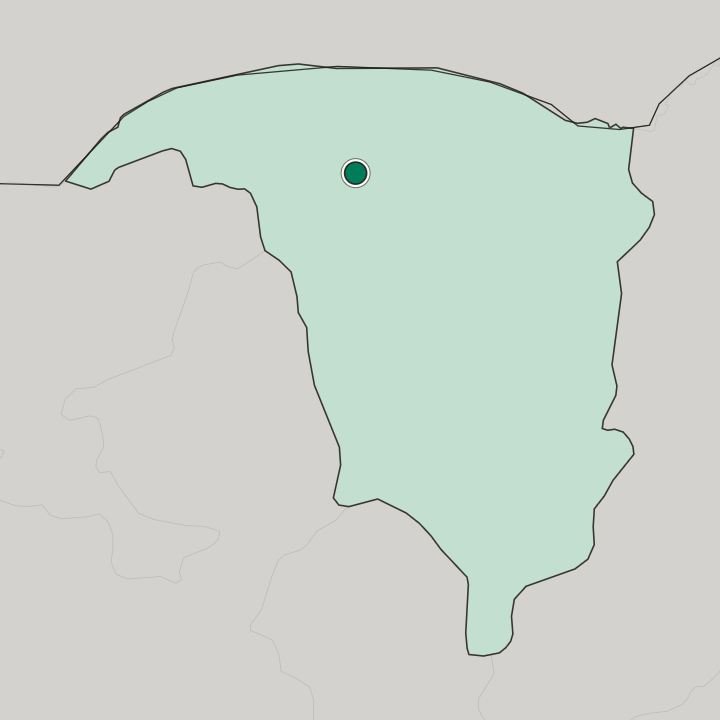 Map showing Gashua — In Yobe State