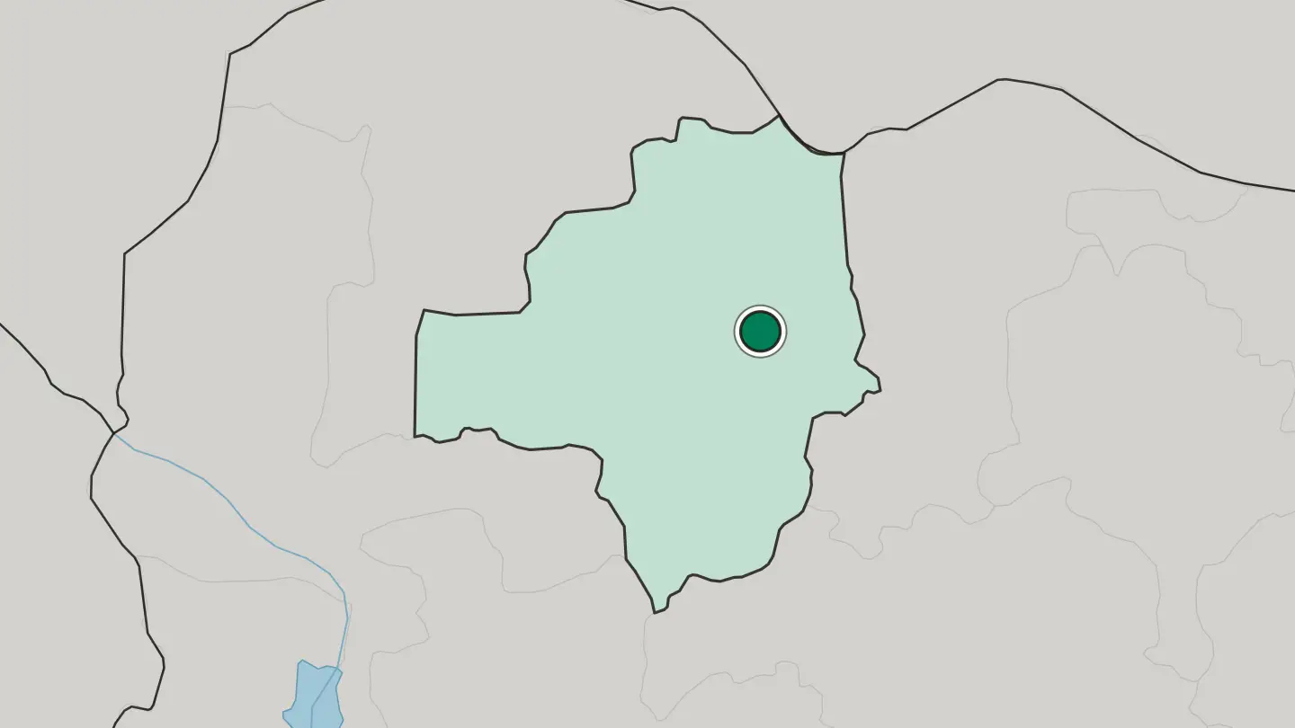 Map of Gusau in Nigeria