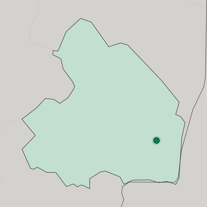Map showing Emmen — In Provincie Drenthe