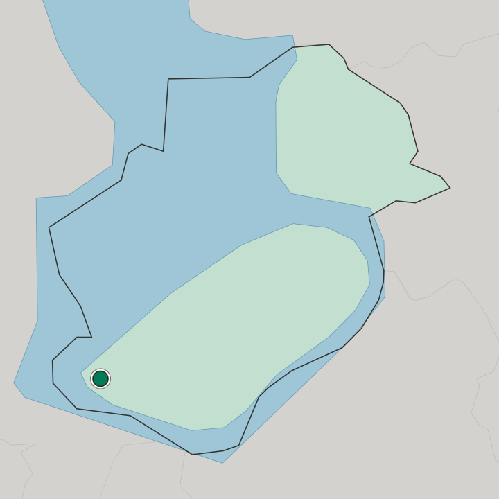 Map showing Almere Stad — In Provincie Flevoland