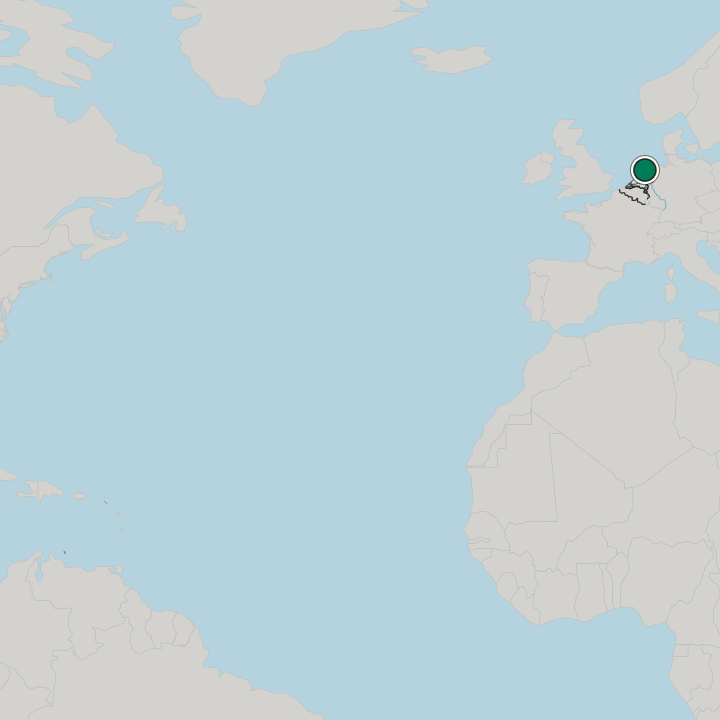 Map showing Huizum — In Netherlands