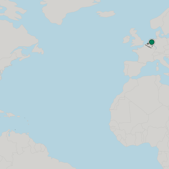 Map showing Apeldoorn — In Netherlands