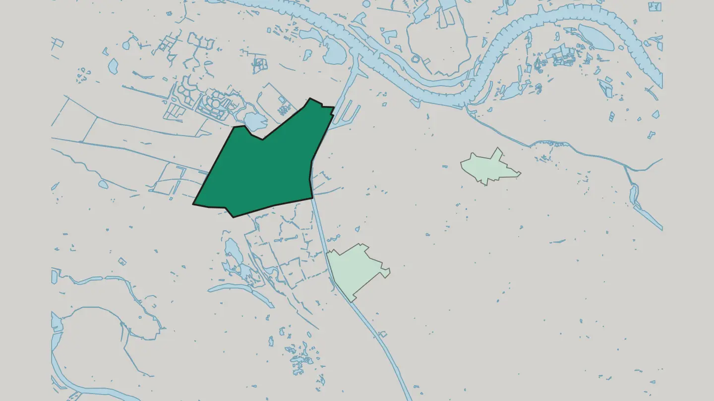 Map of Lindenholt in Nijmegen