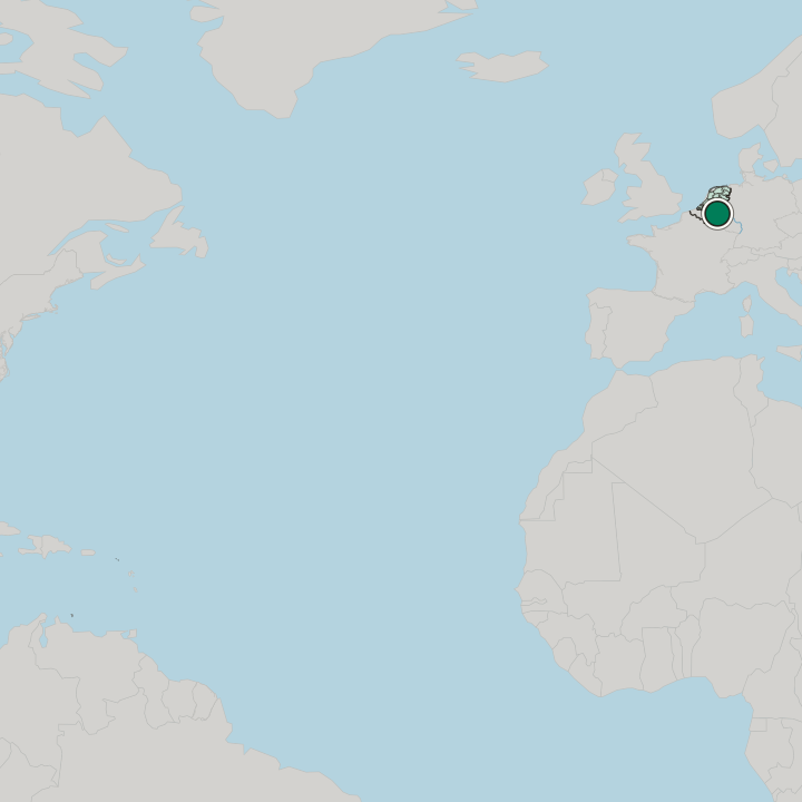 Map showing Maastricht — In Netherlands