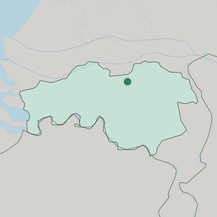 Map showing 's-Hertogenbosch — In Provincie Noord-Brabant
